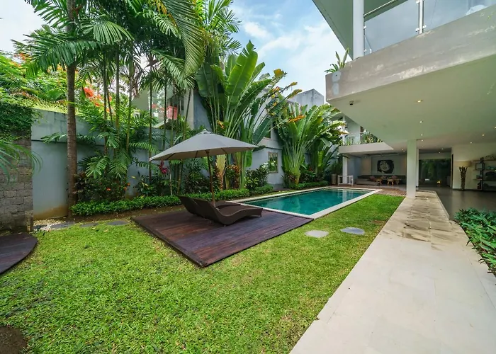 别墅 Paloma - Chic Tropical Garden With Outdoor Pool
