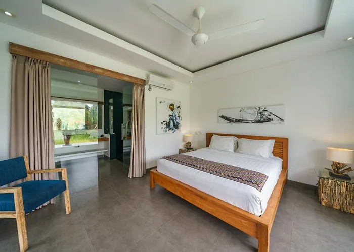 别墅 Paloma - Chic Tropical Garden With Outdoor Pool 塞米亚克