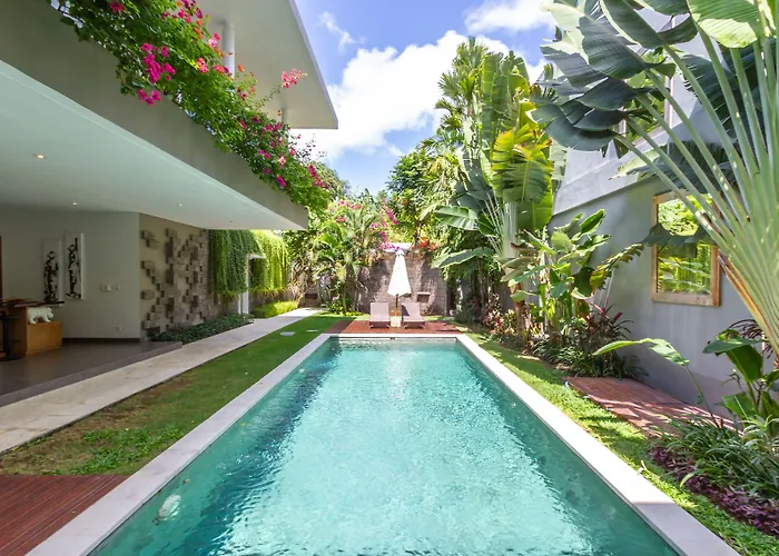 别墅 Paloma - Chic Tropical Garden With Outdoor Pool 塞米亚克