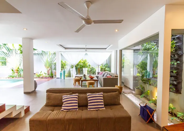 Paloma - Chic Tropical Garden With Outdoor Pool 别墅 塞米亚克
