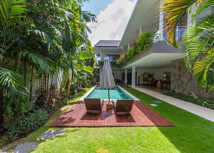 Paloma - Chic Tropical Garden With Outdoor Pool 别墅 塞米亚克